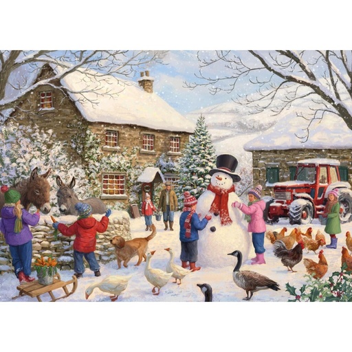 Otter House Christmas at the Farm Jigsaw Puzzle (1000 Pieces)