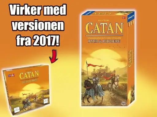 Catan: Cities & Knights – 5-6 Player Extension (DANISH)