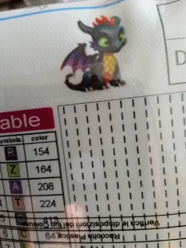 Vinted Diamonds painting: Dragon