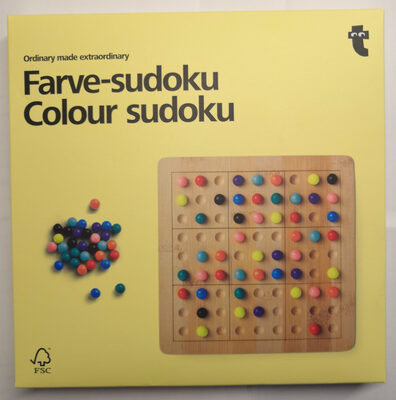 Colour sudoku