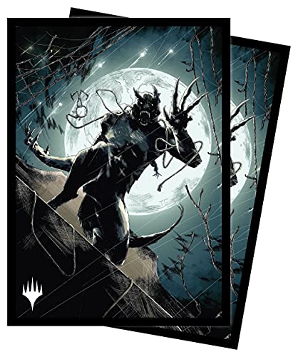 Innistrad: Midnight Hunt Seafaring Werewolf Standard Deck Protector Sleeves (100ct) for Magic: the Gathering