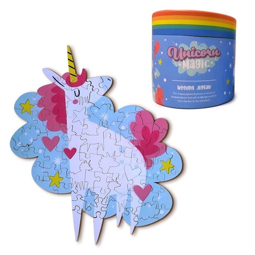 Unicorn Magic 90pc Shaped Jigsaw Puzzle
