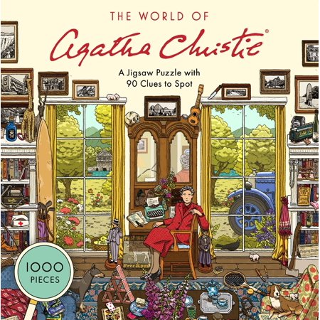 The World of Agatha Christie: 1000 piece Jigsaw