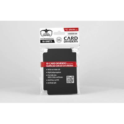 Ultimate Guard Card Dividers Black (10 units)