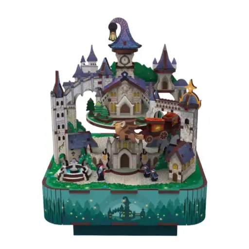 Magical Castle Book Nook 3D Puzzle