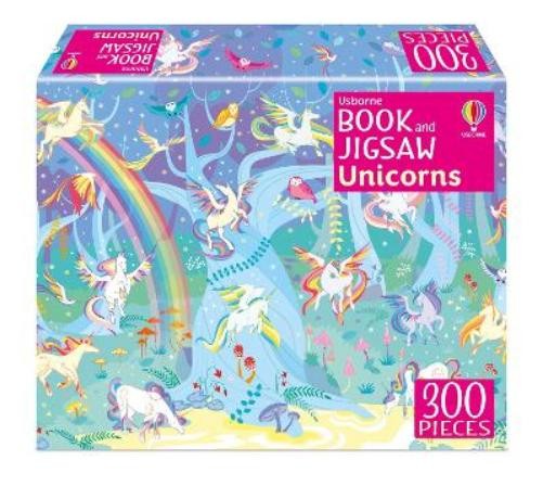 Usborne Book and Jigsaw: Unicorns by Sam Smith (Paperback)