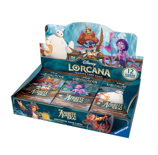 Disney Lorcana Azurite Sea - Box