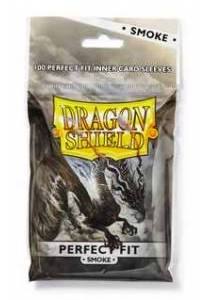 Dragon Shield Perfect Fit 100 Inner Sleeves - Smoke