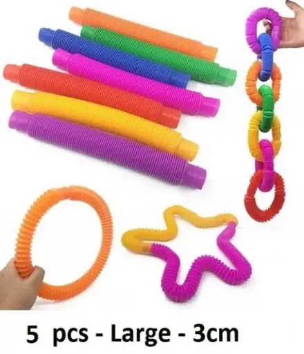 Wacky Tube (5 pieces) - Mixed Colors